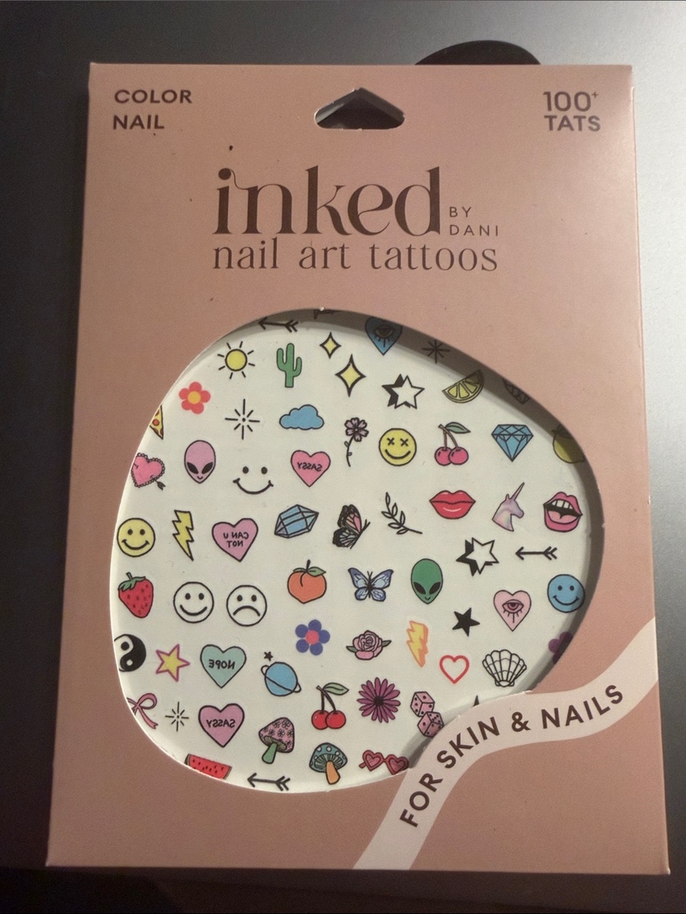 Kids Nail Art Tattoos - Multicolor